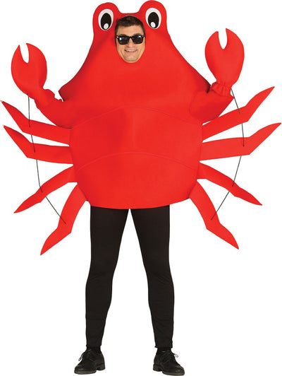 Krab Kostuum Rood Heren
