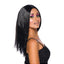 Lange Zwarte Pruik Dames – Halloween & Gothic Pruik