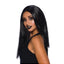 Lange Zwarte Pruik Dames – Halloween & Gothic Pruik