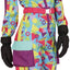 Neon 80S Skipak Blauw Geel Dames