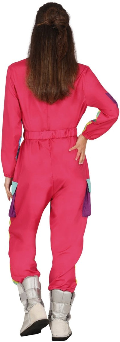 Neon 80S Skipak Blauw Geel Dames