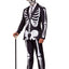 Suitmeister | Skelett Grunge Schwarz | Halloweenkostüm für Herren