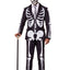 Suitmeister | Skelett Grunge Schwarz | Halloweenkostüm für Herren