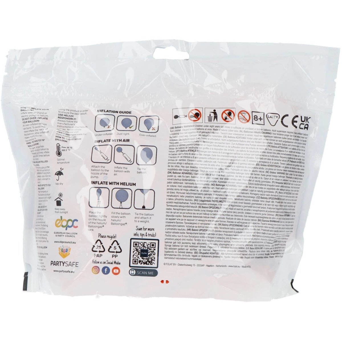 Oranje Ballonnen 33cm – 50 stuks voor een knallend feest