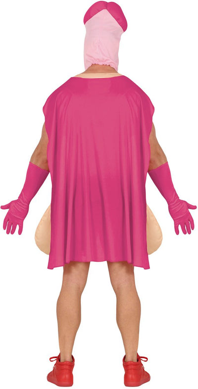 Penis Kostuum Heren – 4-delig (52/54 One Size) | Hilarisch Carnaval Kostuum