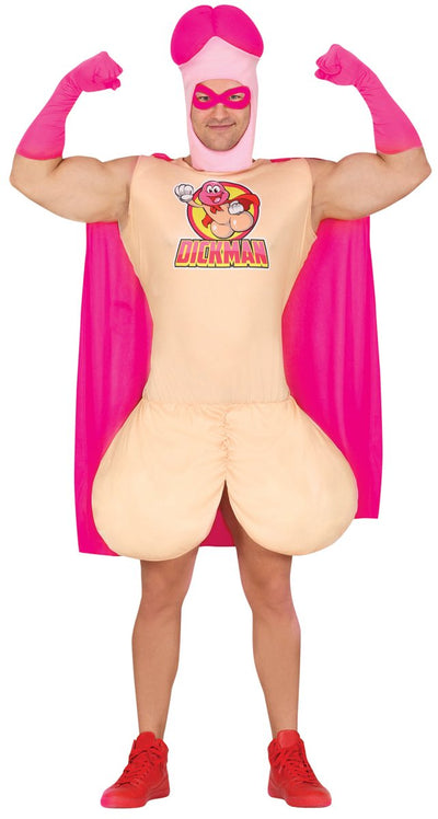 Penis Kostuum Heren – 4-delig (52/54 One Size) | Hilarisch Carnaval Kostuum