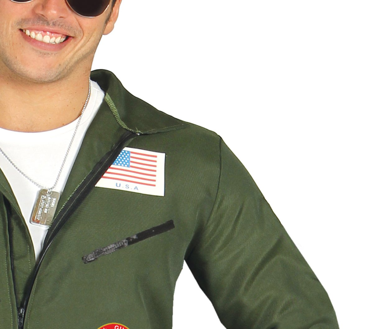 Top Gun Piloot Kostuum Heren – Fighter Pilot Jumpsuit