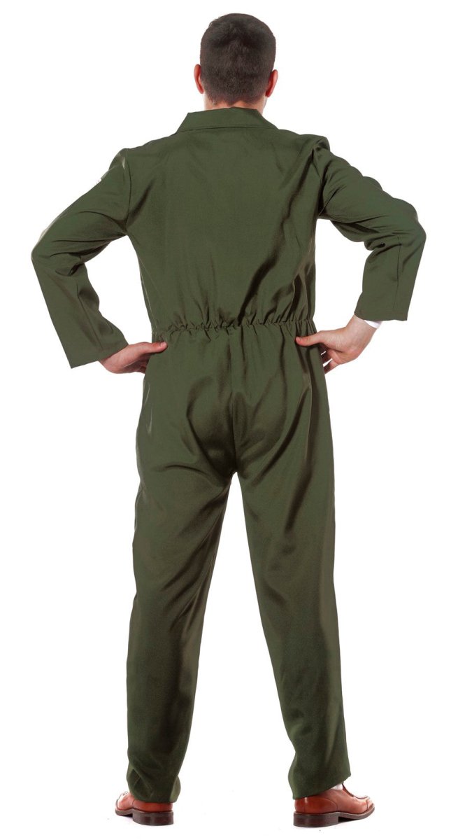 Top Gun Piloot Kostuum Heren – Fighter Pilot Jumpsuit