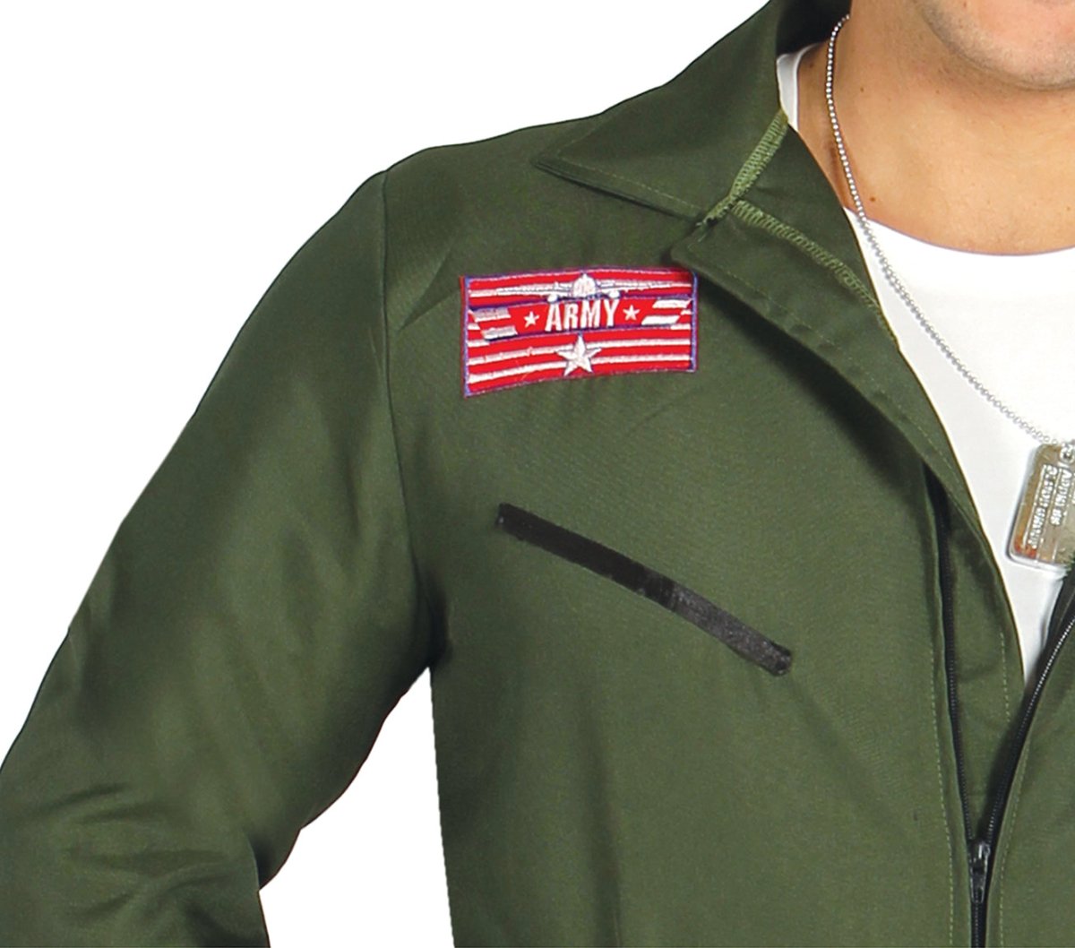 Top Gun Piloot Kostuum Heren – Fighter Pilot Jumpsuit