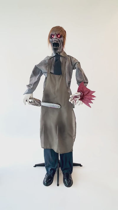 Halloween Dekoration Chainsaw Charlie