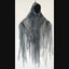 Halloween-Hängedekoration: Gesichtsloser Geist, 36 cm