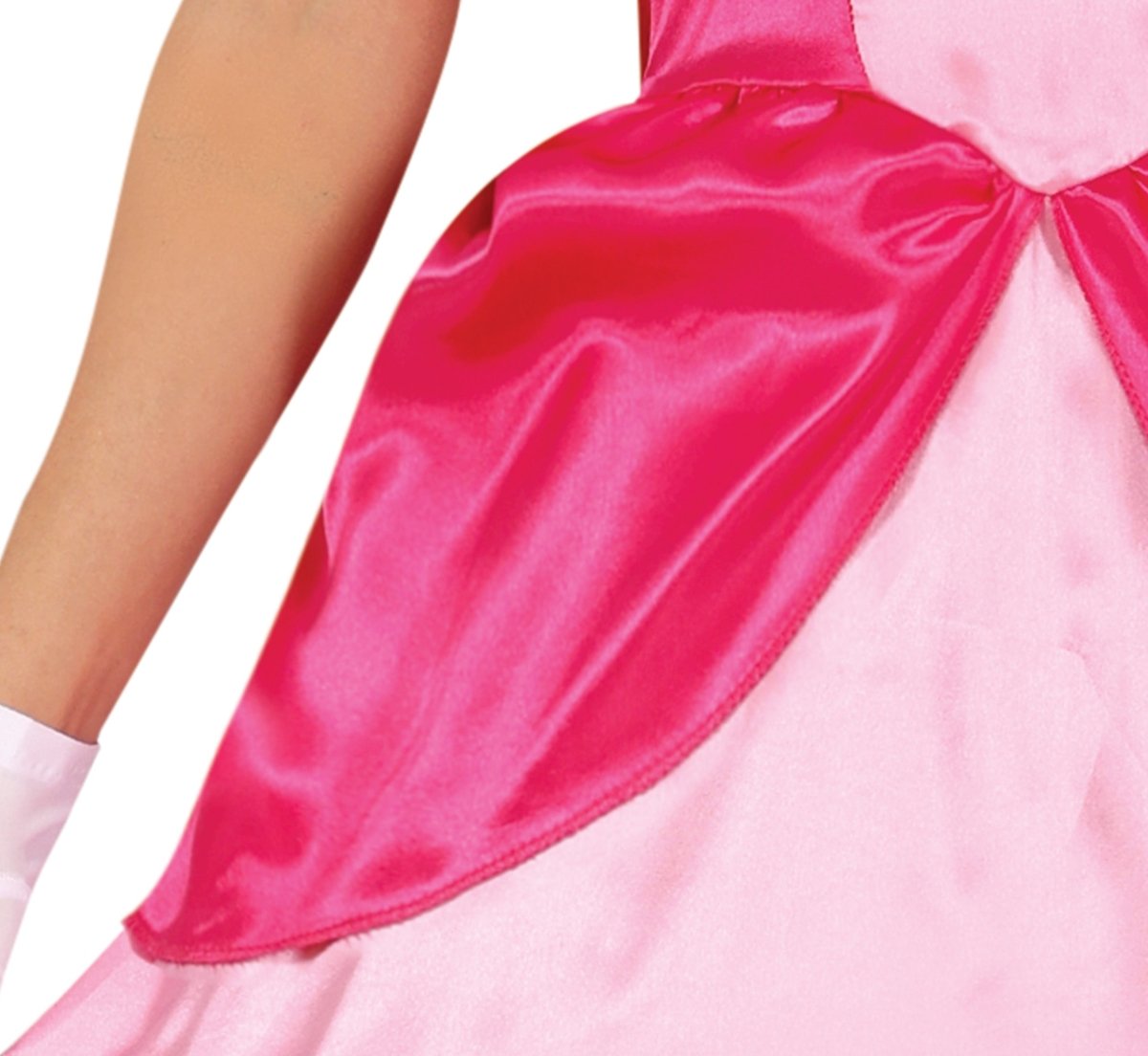 Prinses Peach Jurk Dames – Roze Prinsessenkostuum