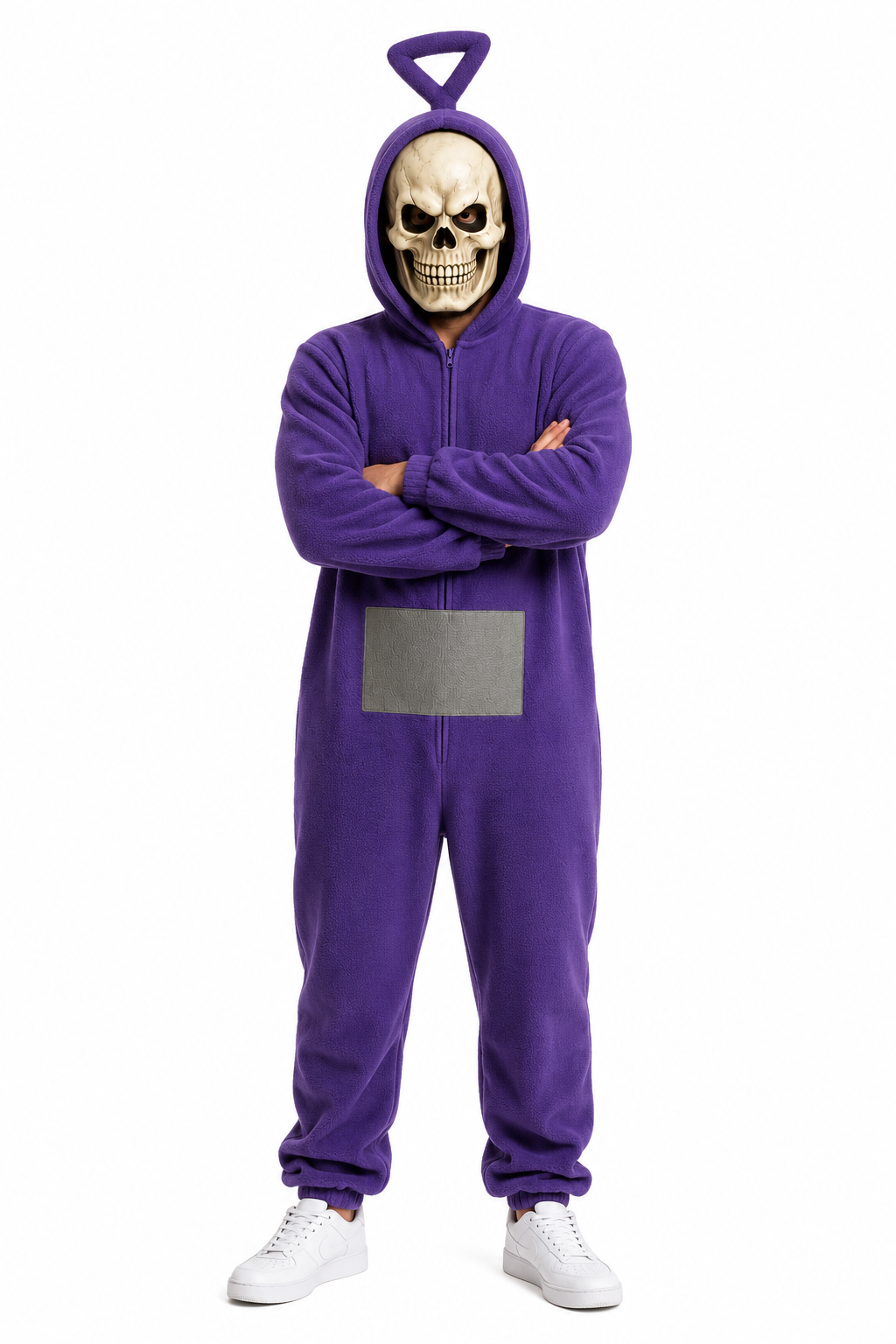 Teletubbie Onesie met Masker – Horror Editie - Enge Halloween Onesie
