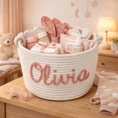 Gepersonaliseerde Luiermand🎁 | Het Perfecte Kraamcadeau | Handgemaakt & Uniek met Naam