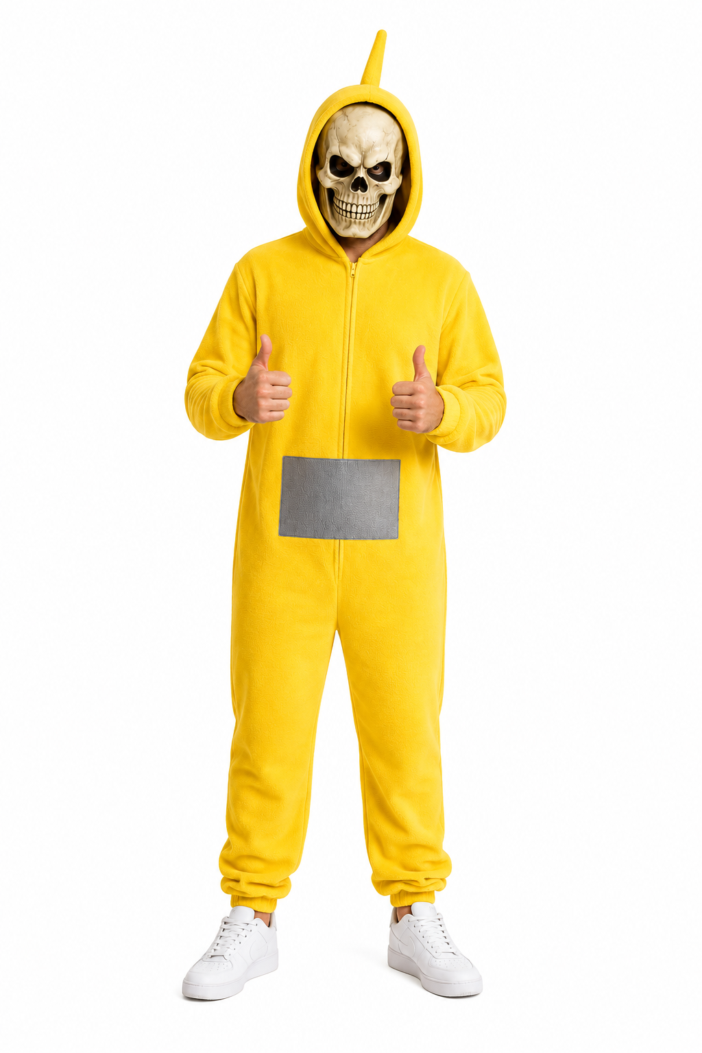 Teletubbie Onesie met Masker – Horror Editie - Enge Halloween Onesie