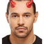 Halloween Duivel Schmink Set met Hoorns – Rood & Zwart