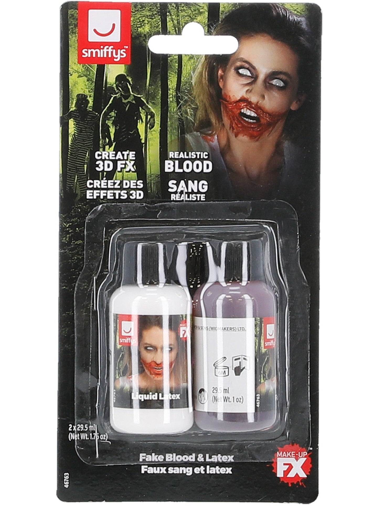 Nepbloed & Liquid Latex Set – Special Effects Wondenset