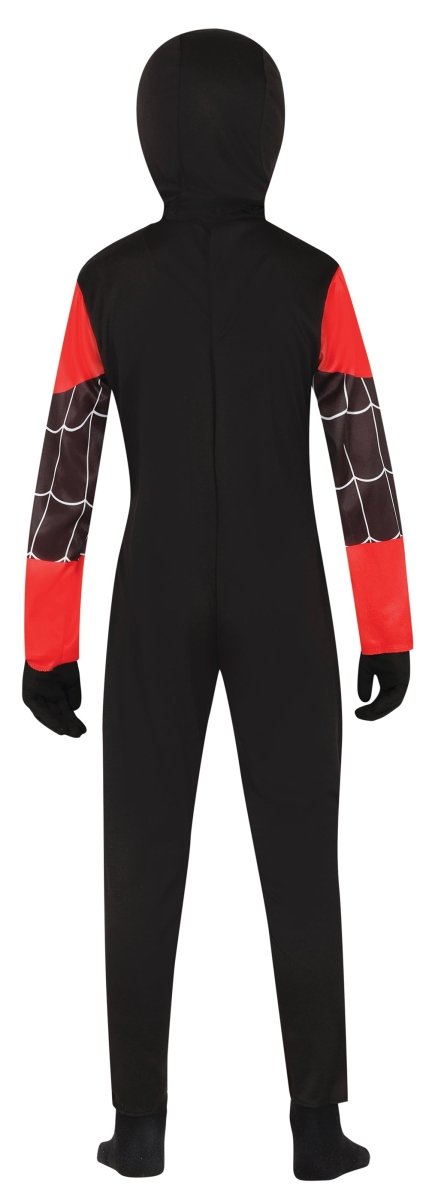 Spider-Man Kostuum Zwart/Rood Jongen – met Masker