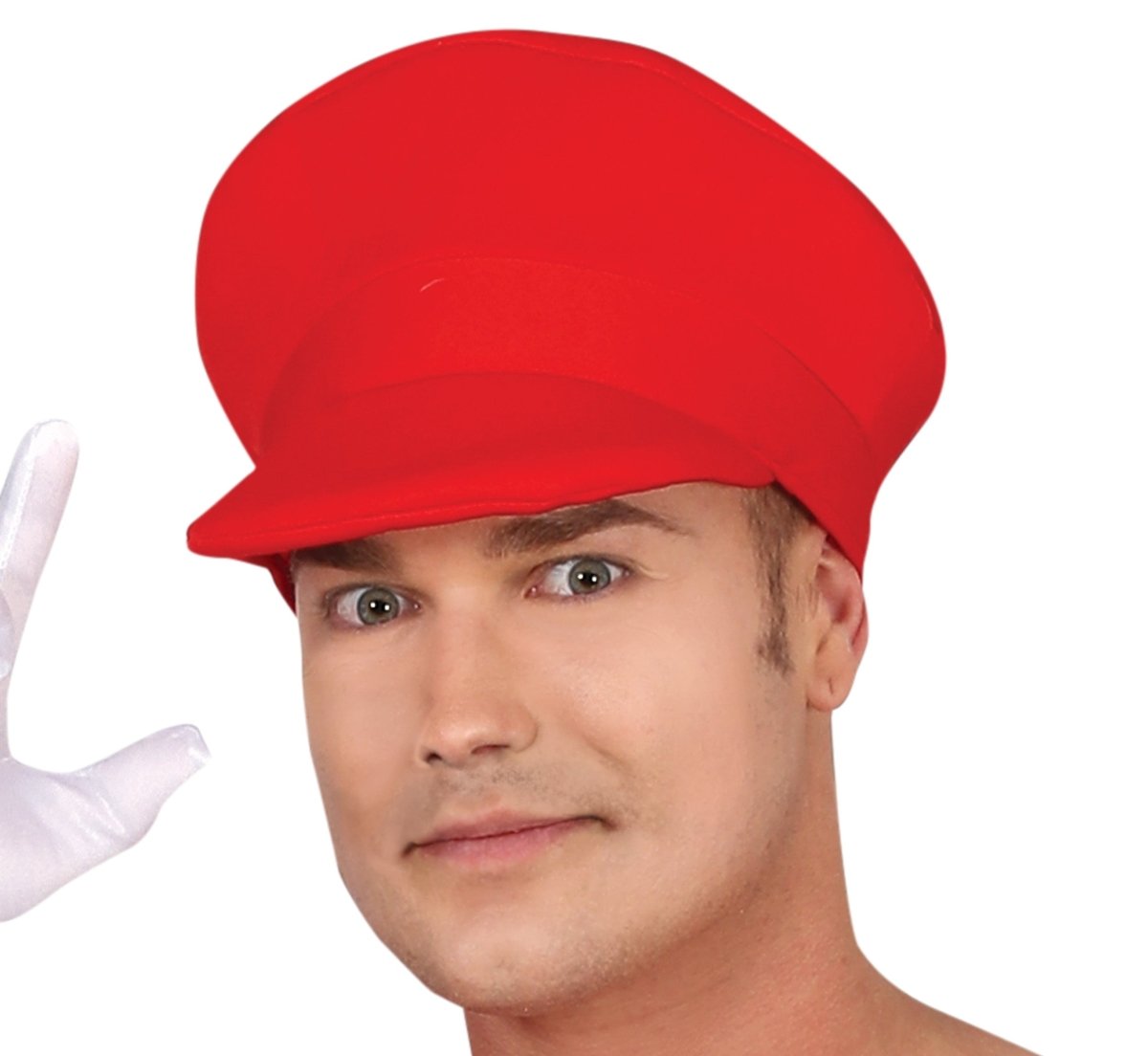 Super Mario Kostuum Heren – Deluxe Rood/Blauw met Jumpsuit & Hoed