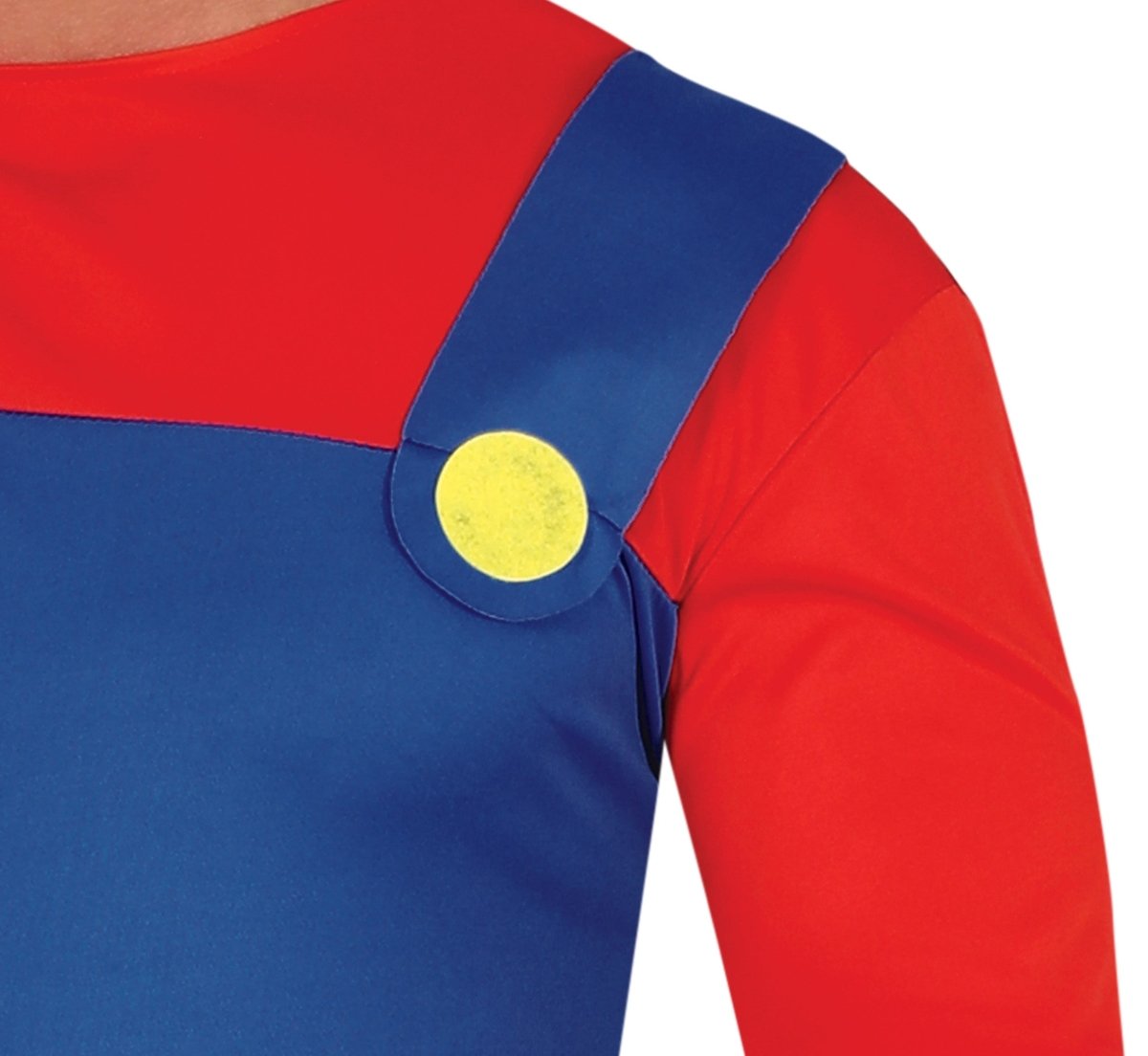 Super Mario Kostuum Heren – Deluxe Rood/Blauw met Jumpsuit & Hoed