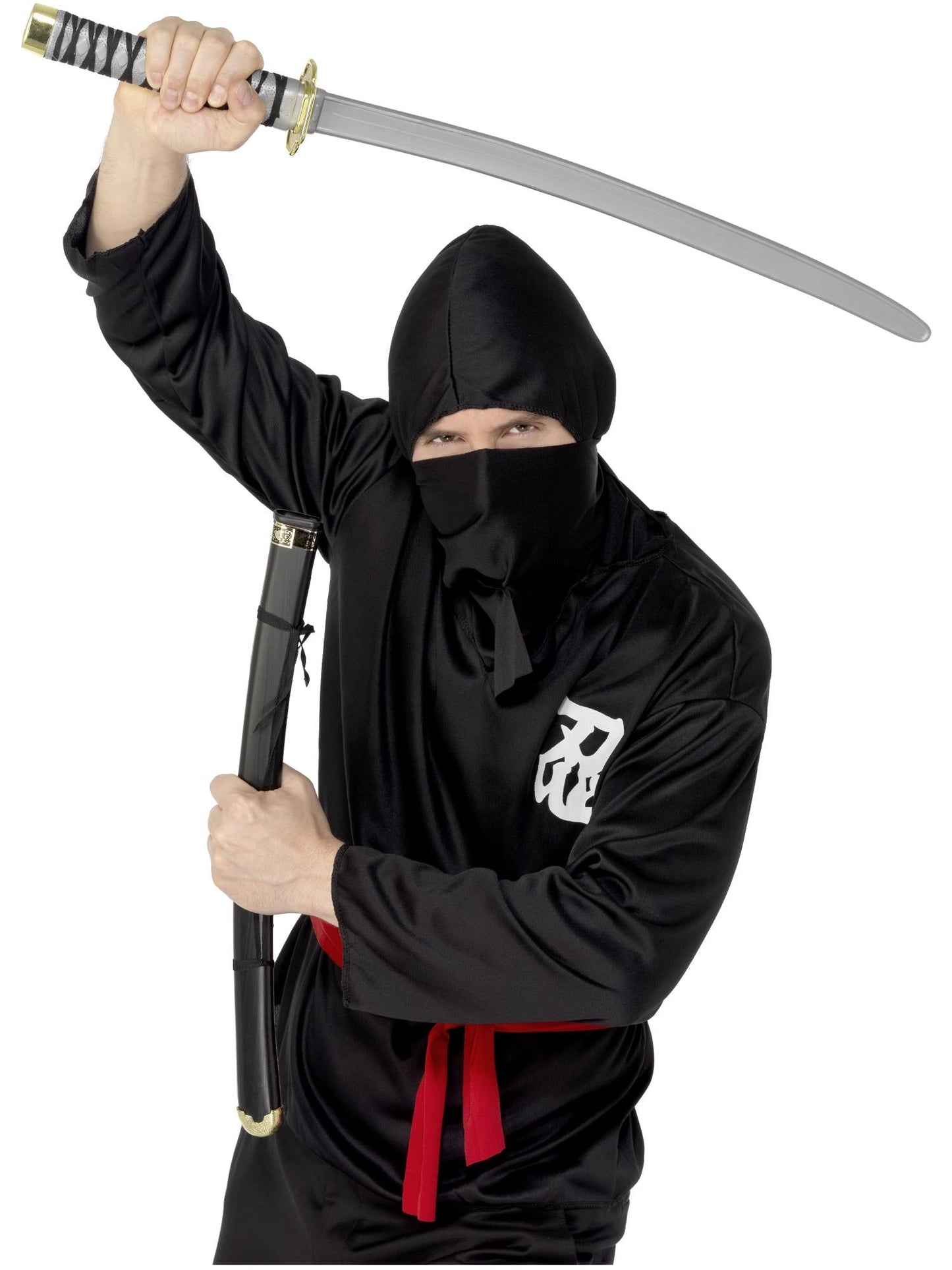 Ninja Zwaard met Schede 73 cm – Grijs