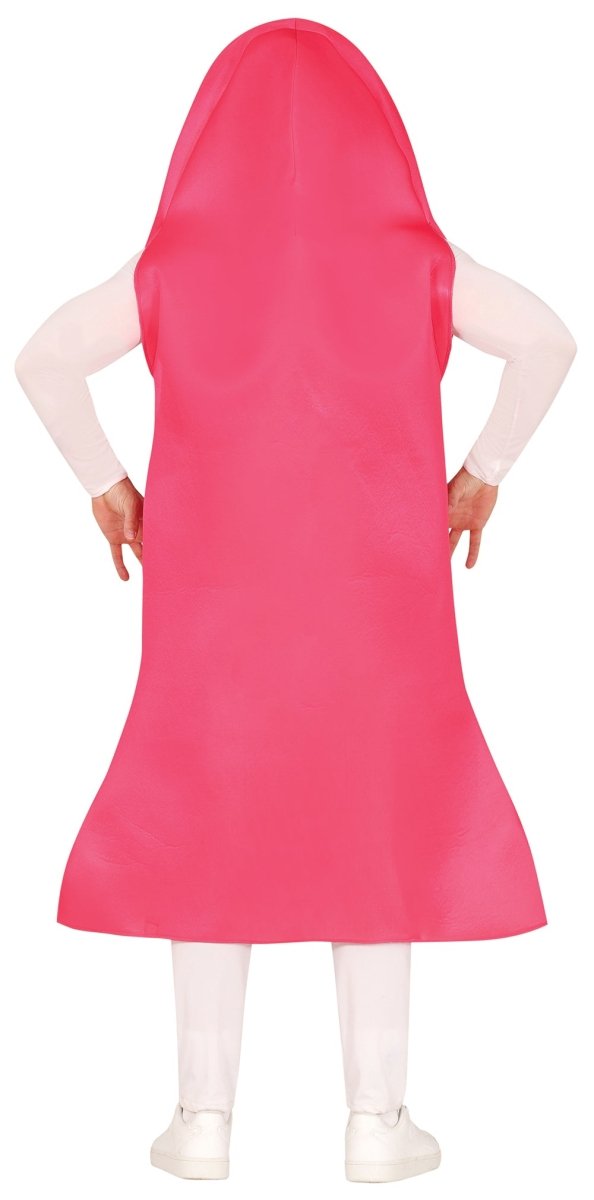 Vibrator / Satisfier Kostuum – Roze Opblaasbaar Pak met Luchtpomp