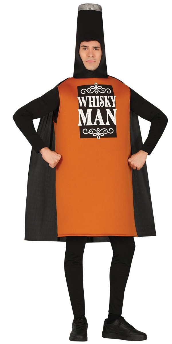 Whisky Fles Kostuum Heren – “Whisky Man” Grappig Flespak