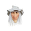 Heksenmasker met Hoed & Grijs Haar – Halloween Heks Masker