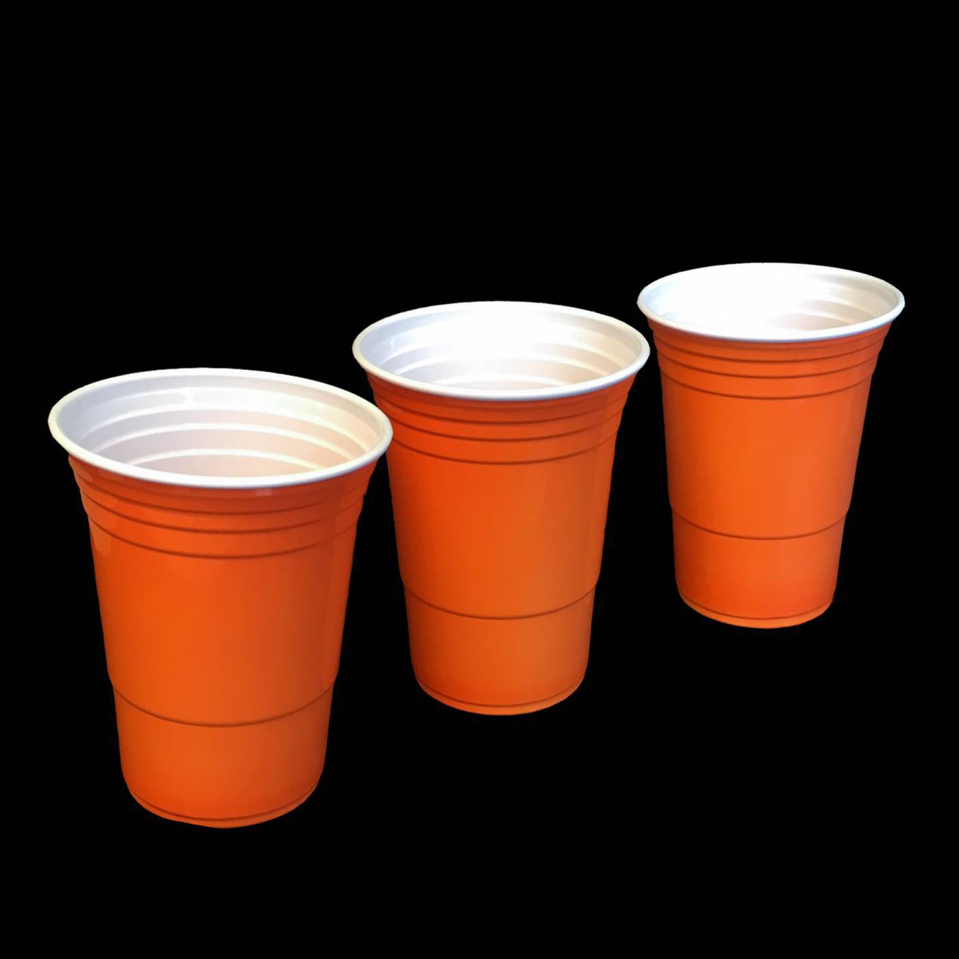 Red cups - Oranje (25 stuks)