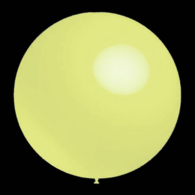 Gele Ballonnen - Pastel rond - 30cm (50 stuks)