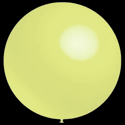 Gele Ballonnen - Pastel - 91cm