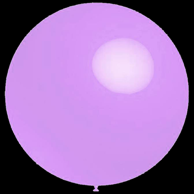 Paarse Ballonnen - Pastel - 91cm