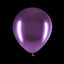Paarse Ballonnen - Chrome - 30cm (50 Stuks)