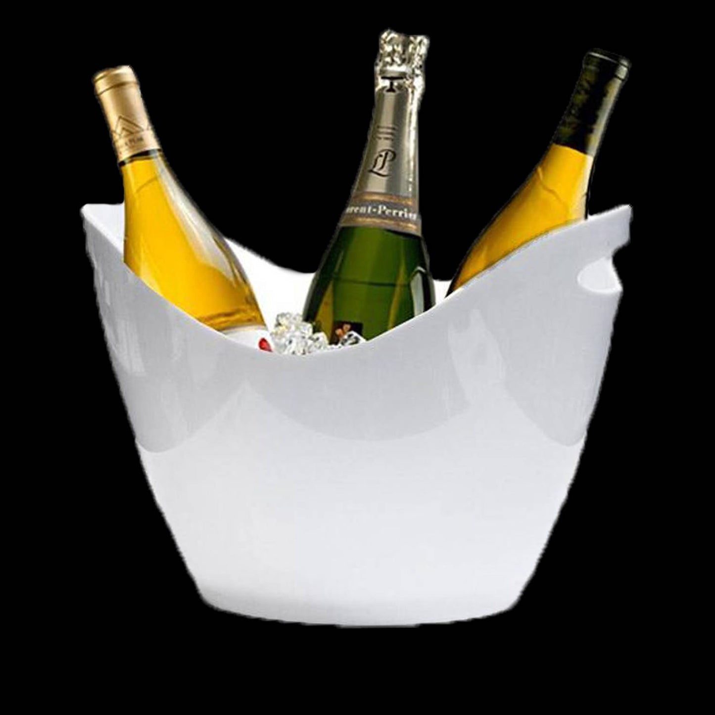 Champagne- en wijnkoeler - 7 liter - Wit