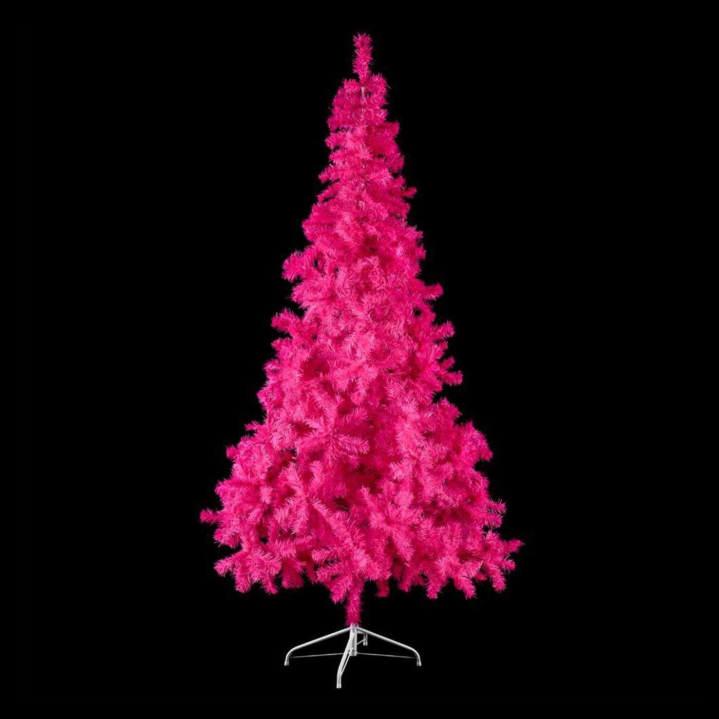 Fuchsia kerstboom - 210cm