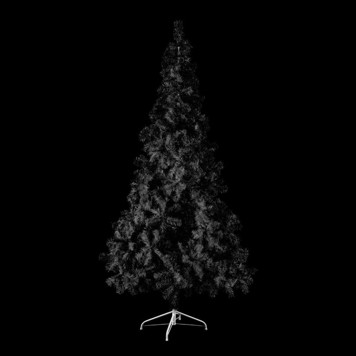 Zwarte kerstboom - 210cm
