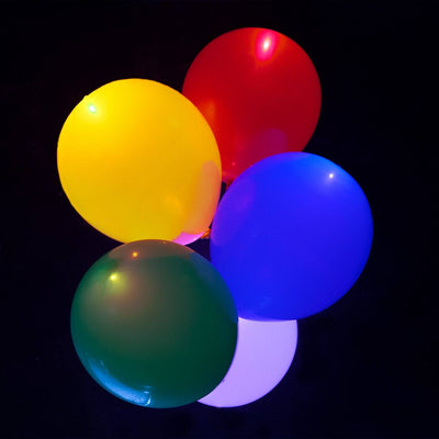 LED ballon in verschillende kleuren (5 stuks)