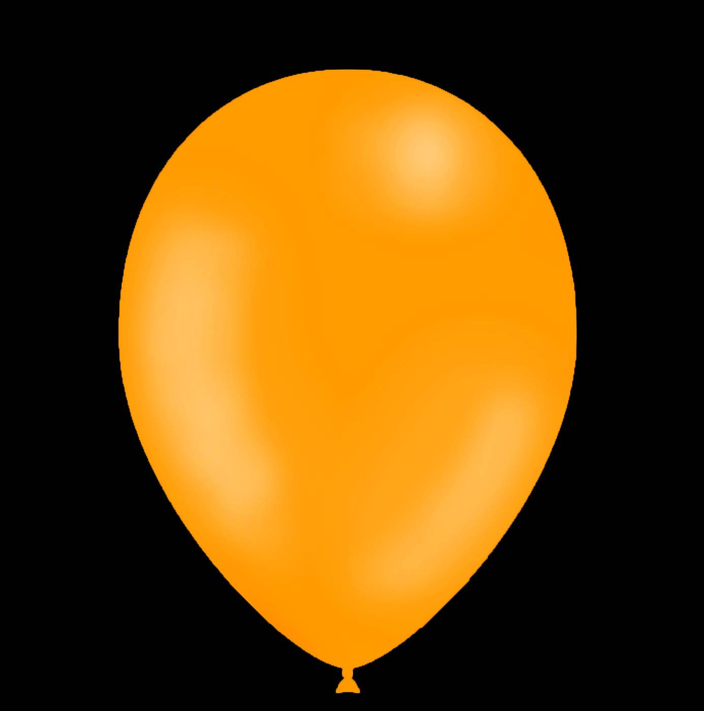 Okergele ballonnen - 28cm (50 Stuks)