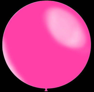 Roze Ballonnen - Metallic - 87cm