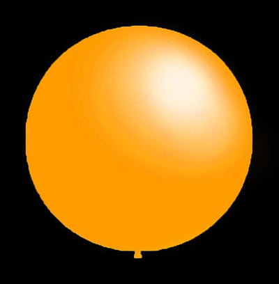 Okergele ballonnen - Rond - 30cm (50 Stuks)