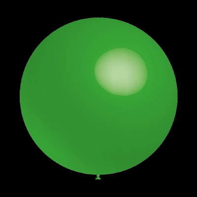 Groene ballonnen - Metallic rond - 28cm - (50 Stuks)