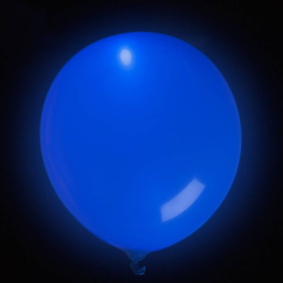 LED Ballon Blauw (5 stuks)