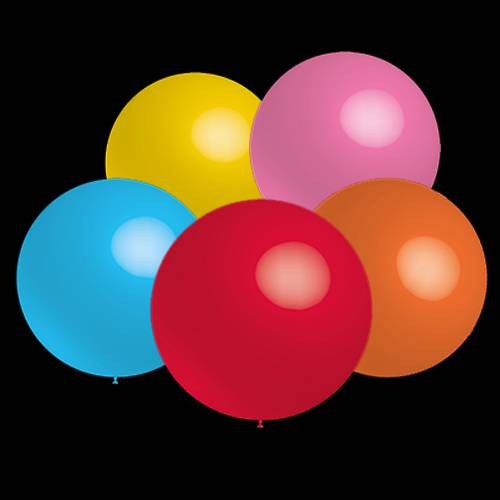 Gekleurde ballonnen - Rond - 30cm (50 Stuks)