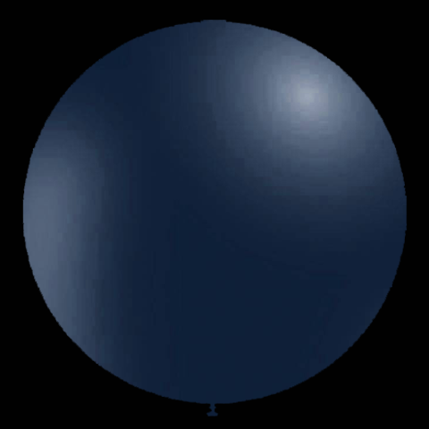 Donkerblauwe Ballonnen - 91cm