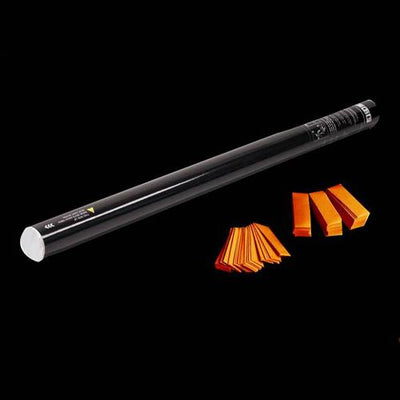 MagicFX handmatige confetti shooter 80cm oranje