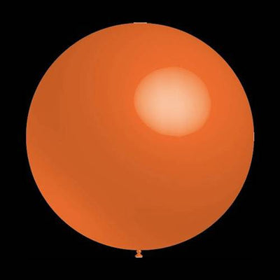 Mega ballon - 91cm - Oranje (10 stuks)
