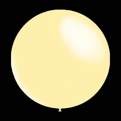 Gebroken Witte Ballonnen - Rond - 30cm (50 Stuks)
