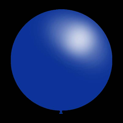Blauwe Ballonnen - Rond - 30cm (100 stuks)