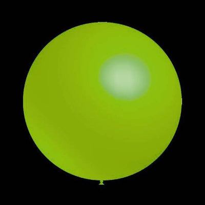 Lime groene ballonnen - Rond - 30cm (50 stuks)