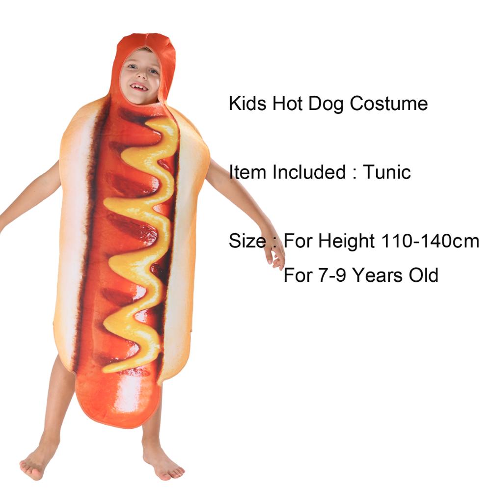 Hot Dog Kostuum - Voor Kinderen & Volwassenen
